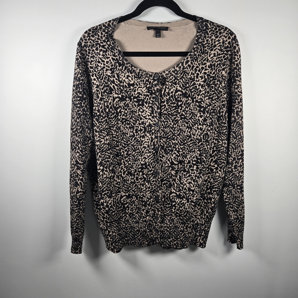 Lane Bryant Leopard Print Women's Cardigan